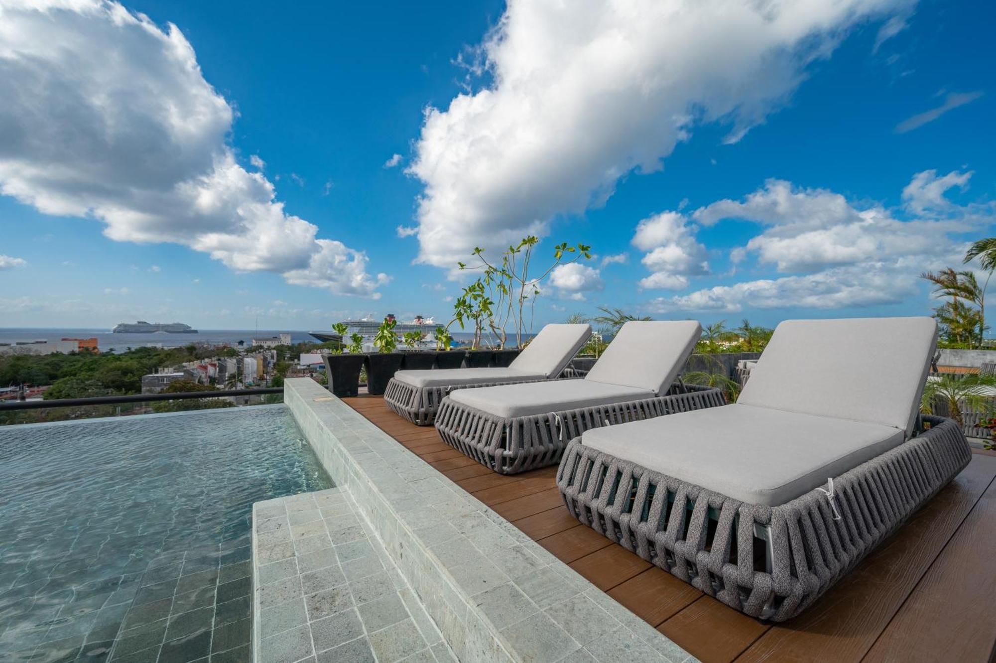 كوزوميل Kippal - Modern Oasis - Aparthotel المظهر الخارجي الصورة